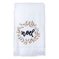 Holiday Noel Hand Towel Fresh White - Opalhouse1