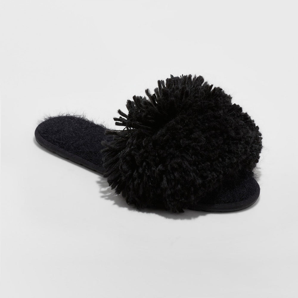 Women's Regina Shaggy Slide Slipper - Xhilaration&