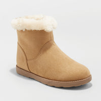 Girls' Haiden Microsuede Fleece Ankle Fashion Boot