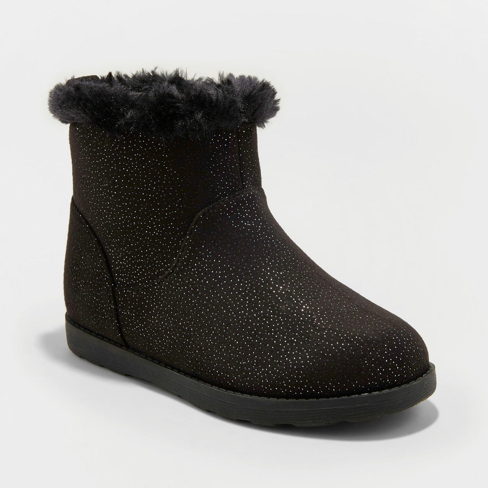 Girls' Haiden Microsuede Fleece Ankle Fashion Boot