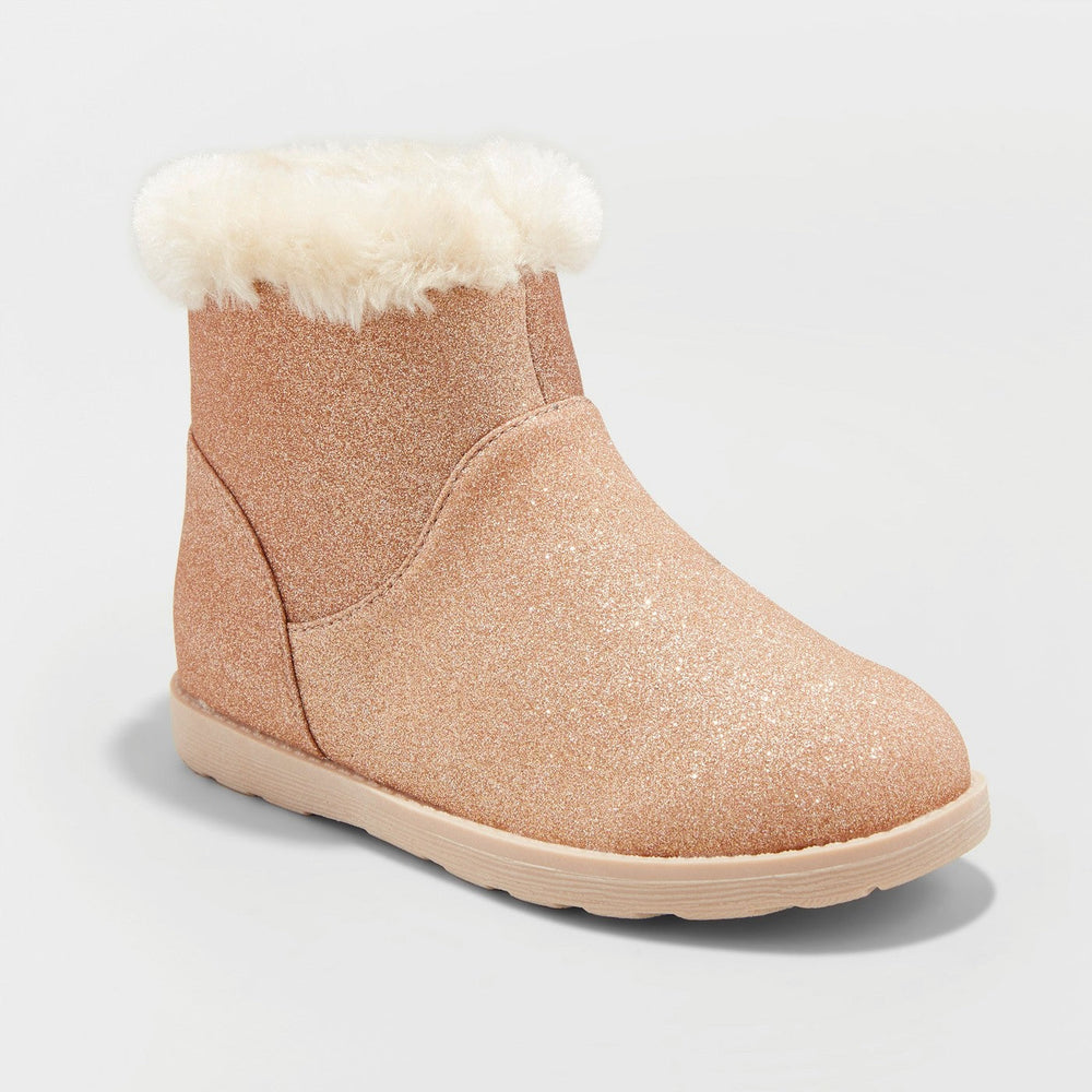 Girls' Haiden Microsuede Fleece Ankle Fashion Boot
