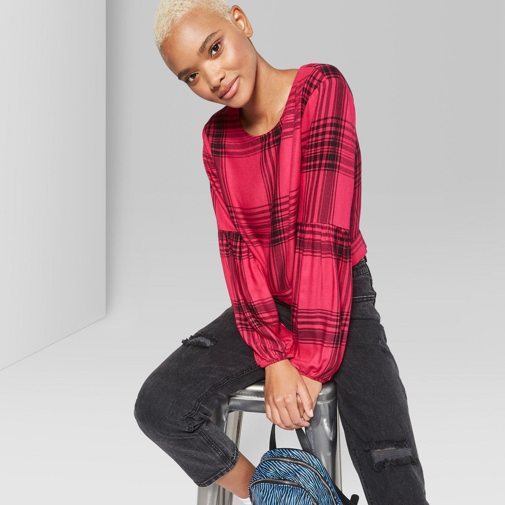 Women's Long Sleeve Tie Back - XL