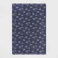 7' x 10' Staccato Outdoor Rug Navy - Threshold™