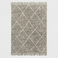 5' x 7' Desert Hatch Outdoor Rug Gray - Opalhouse™