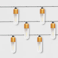 10ct Elongated Tube LED Outdoor String Lights - Project 62™