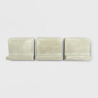 3ct Stoneware Novelty Pot Feet Concrete - Smith & Hawken™