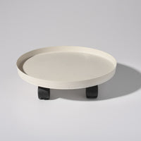 12" Plant Caddy With Wheels White - Smith & Hawken™