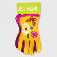 Butterfly Gardening Gloves Pink One Size - Kid Made Modern