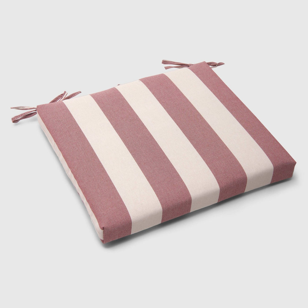 Cabana Stripe Outdoor Seat Cushion Red - Threshold™