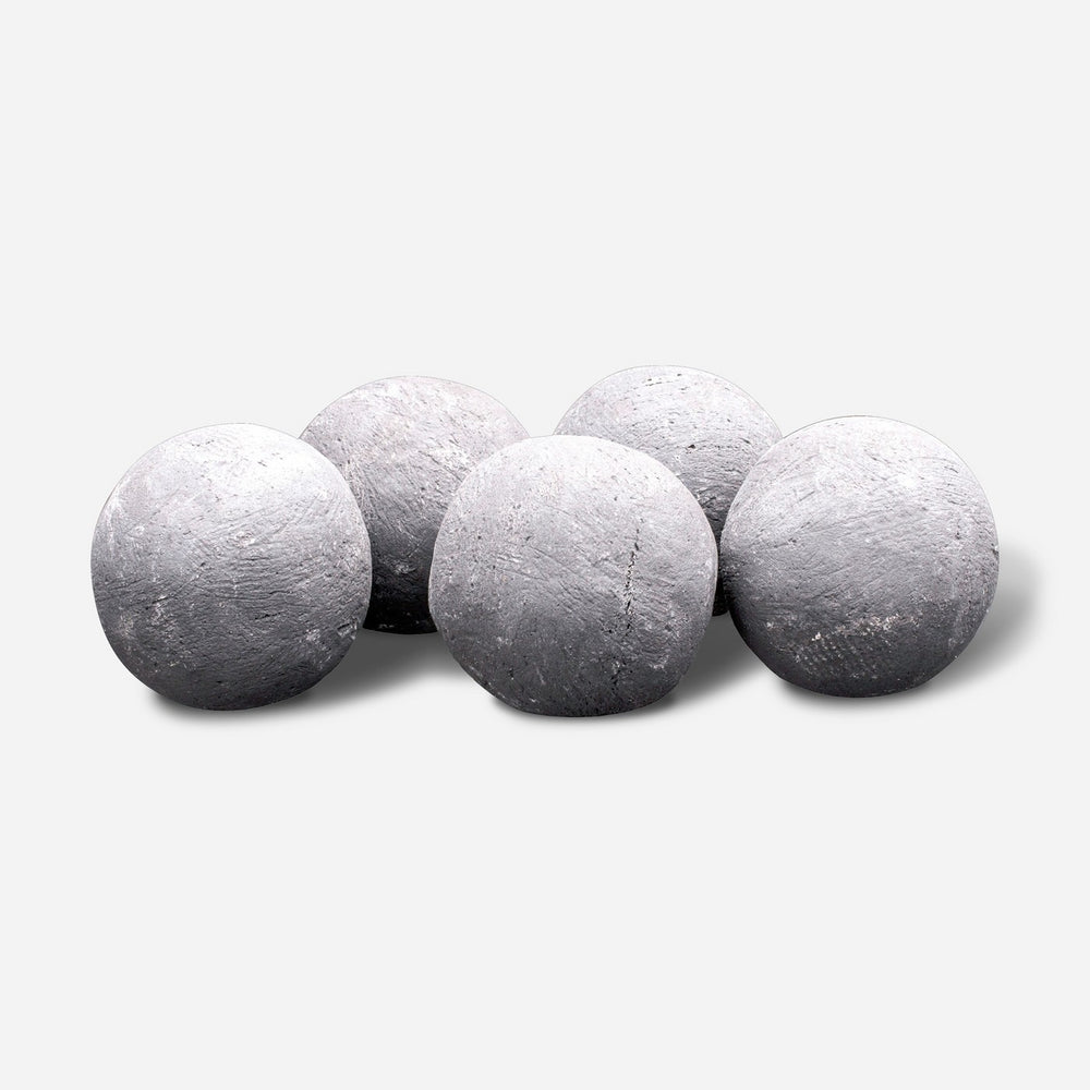 Perma Coal Sphere Fire Pit Fillers - Gray - Bond