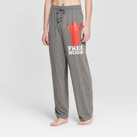 Men's Free Hugs Pajama Pants - Gray S