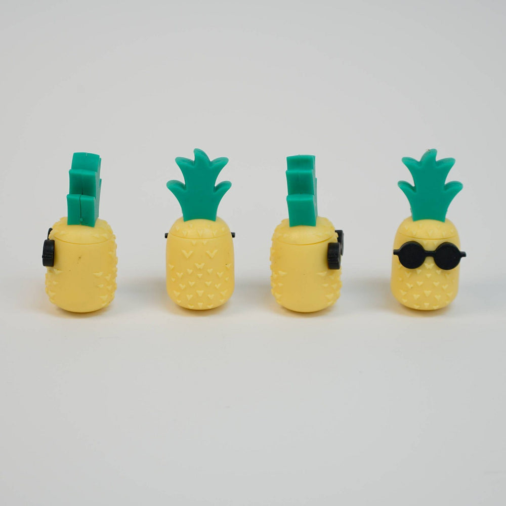 8pk Pineapple Corn Holders Yellow - Sun Squad™
