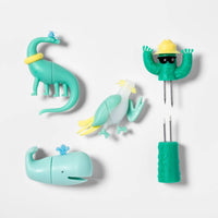 8pk Character Corn Holders Green - Sun Squad™