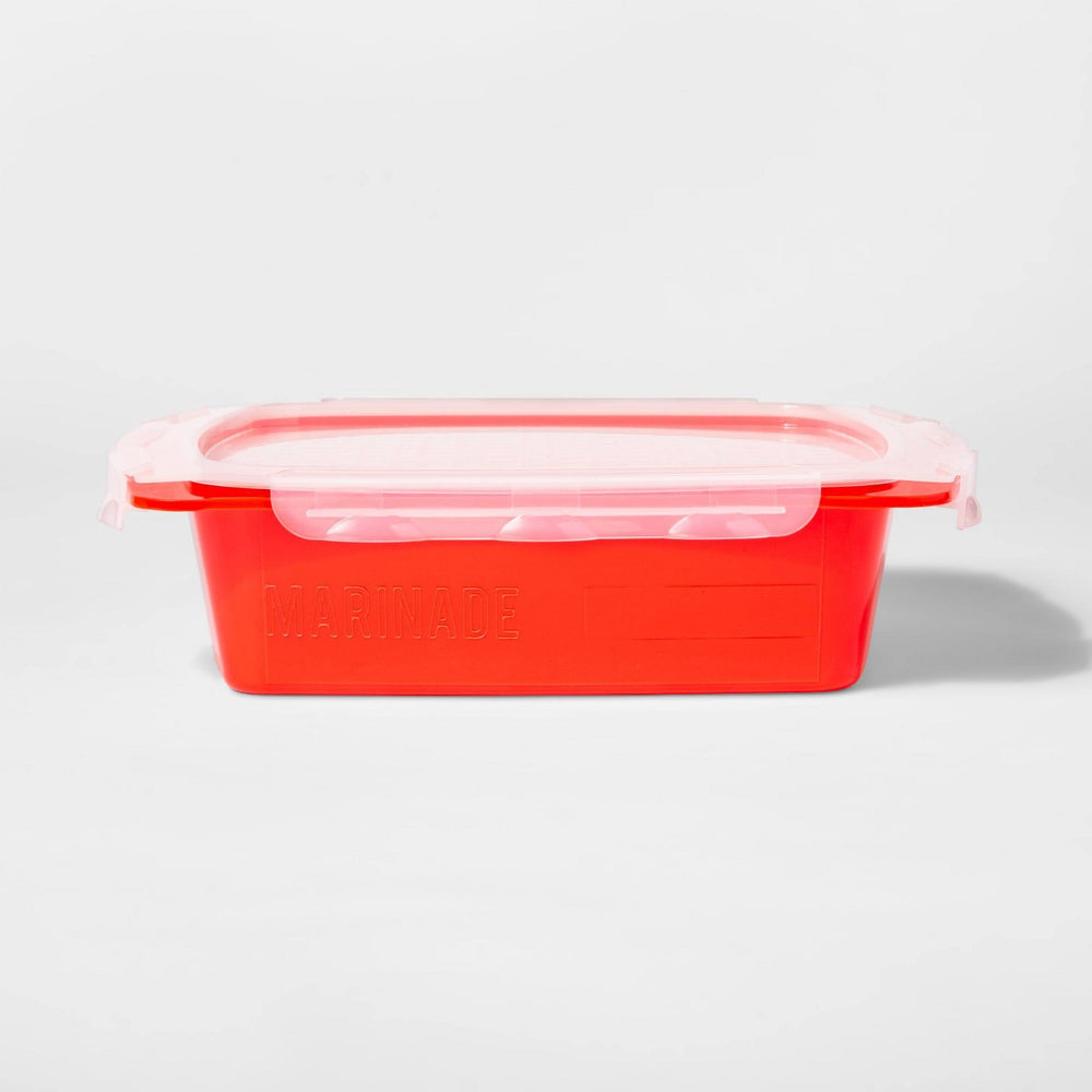 Small Grill Marinade Tray Red - Sun Squad™