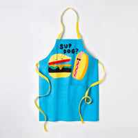 Sup Dog? Grill Cooking Apron - Blue - Sun Squad