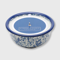 10oz Speckled Citronella Outdoor Candle Navy - Threshold™