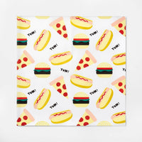 12pk BBQ Print Food Basket Liner - White - Sun Squad™