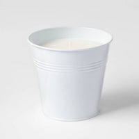 Citronella Wax Bucket Candle White - Sun Squad™