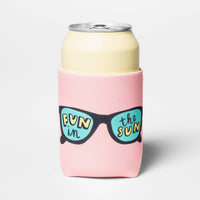 Fun in the Sun Can Cooler Pink - Sun Squad™