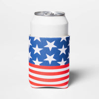 Americana Can Cooler - Red/White/Blue - Sun Squad™