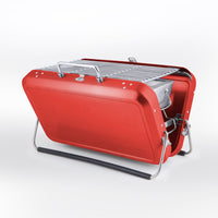 Portable Briefcase Grill - Red - Kikkerland