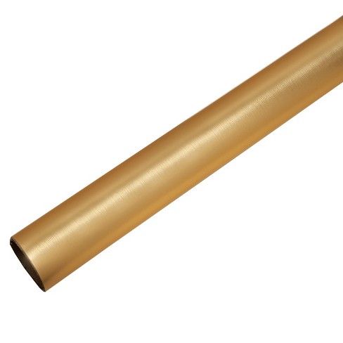 Textured Solid Christmas Gift Wrap Gold - Wondershop™
