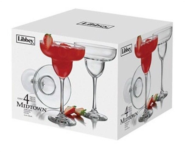 Verres Libbeys 7511S4 Midtown 4 Piece Margarita Set sets