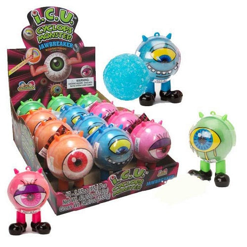 Cyclops Monster Candy Jawbreaker 3.00Oz