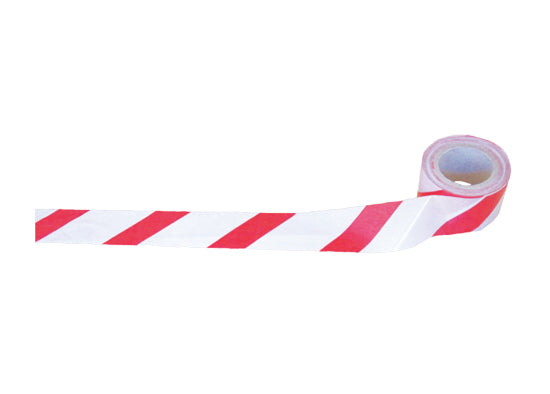 PCV Warning Tape Red/White