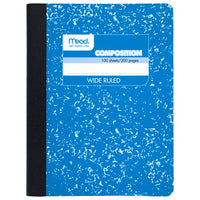 Wide Ruled Composition Notebook (Colors May Vary) - Unison