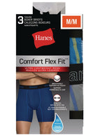 
              Hanes Men's Comfort Flex Fit Boxer Briefs 3pk

M 32-34
            