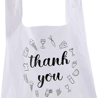 Thank You Bag Happy Face 500Ct