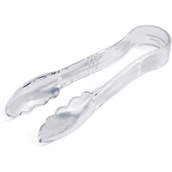 Sc Tongs For Food Plastic 9In 24Ct