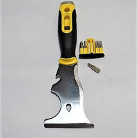 15-in-1 Painter's Tool with FlexFit Grip and Hammer Cap
