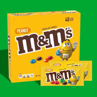 M&M'S Peanut Milk Chocolate Full Size Bulk Candy (1 ct.)DLC-07-2024