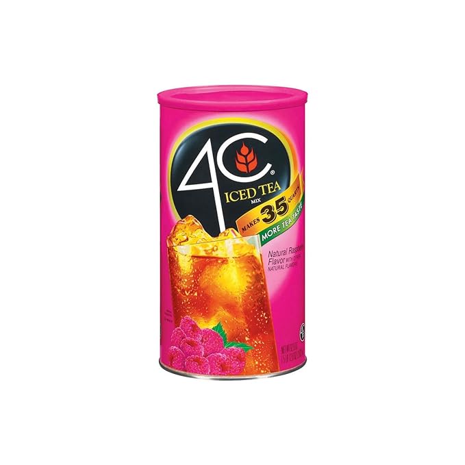 4C 35 QT Raspberry Iced Tea Mix (82.6 oz.)