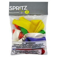 15ct Color Mix Balloons - Spritz™