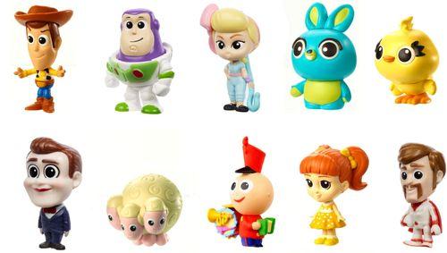 10 mini-figurines Toy Story 4