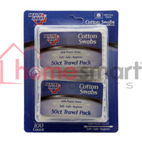 Cotton Swabs Travel H.S. 100 Pk
