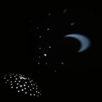 Set of 1 Starlight Projector Star Moon Sky White Night Light Lamp - Purple
