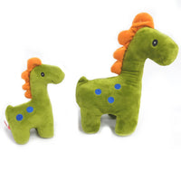 Gitzy Stuffed Animal 8'' & 12" Rattle Dino Plush Toy