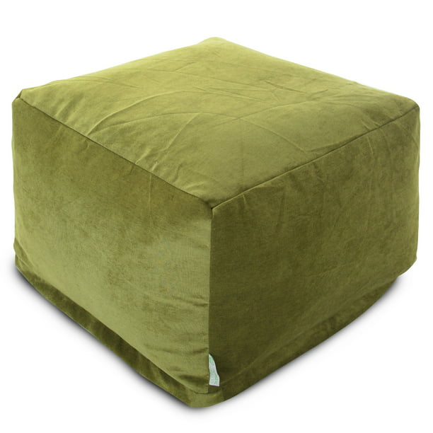 Majestic Home Goods Villa Ottoman Square Pouf 27