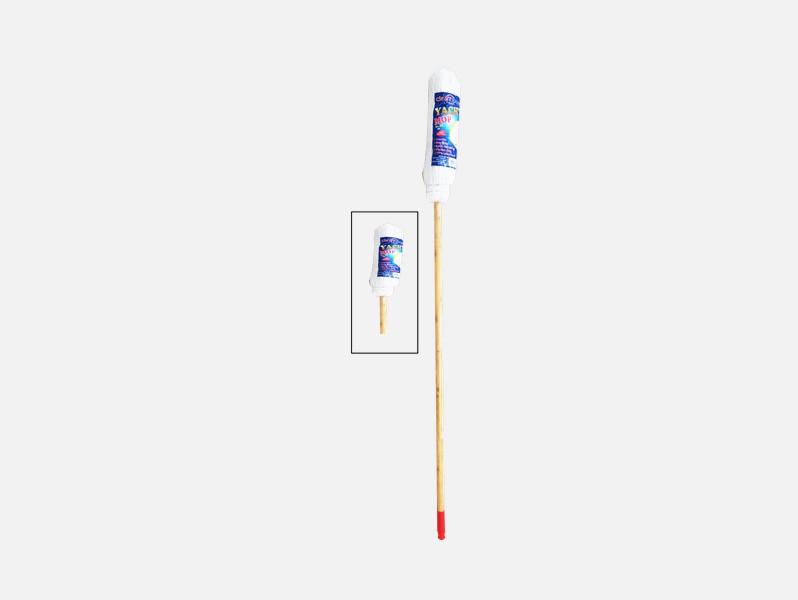 Yacht Mop White W Wood Handle# 32-12