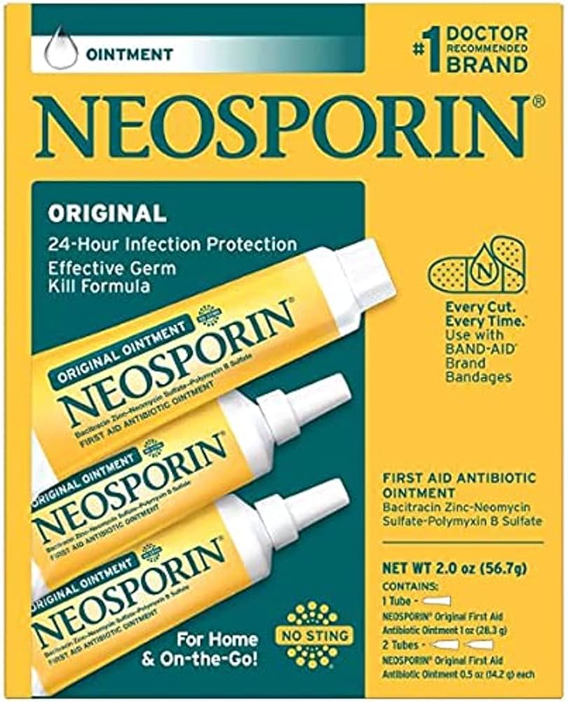Neosporin Original Ointment (1 oz. tube + .5 oz. tube, 2 pk.)