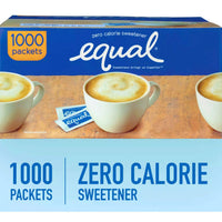 Equal Zero Calorie Sweetener (1,000 ct.) DLC: Oct26