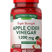 Nature's Truth Apple Cider Vinegar 600 mg Extra Strength Capsules (240 ct.)