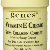 Genes Vitamin E Creme - 16oz/473,1 mL