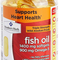 Pointe Noire * Member's Mark 900 mg. Triple Strength Omega-3 from Fish Oil (30 ct.)
