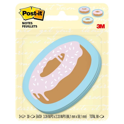 Post - It 90ct Donut with Sprinkles Notes