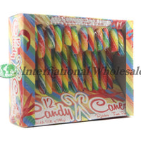 Candy Canes Rainbow 12Pk 5 Oz
